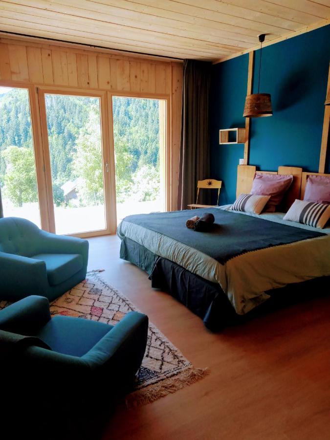 Le Chalet Du Blanc Spa Yoga Aillon-le-Jeune Exteriér fotografie