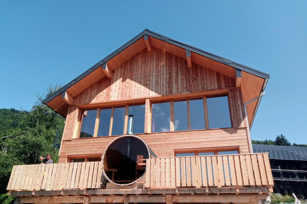 Le Chalet Du Blanc Spa Yoga Aillon-le-Jeune Exteriér fotografie