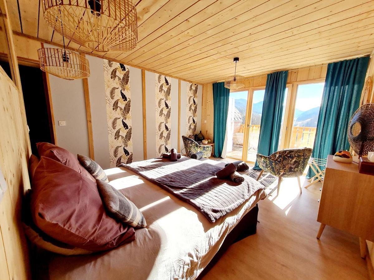 Le Chalet Du Blanc Spa Yoga Aillon-le-Jeune Exteriér fotografie