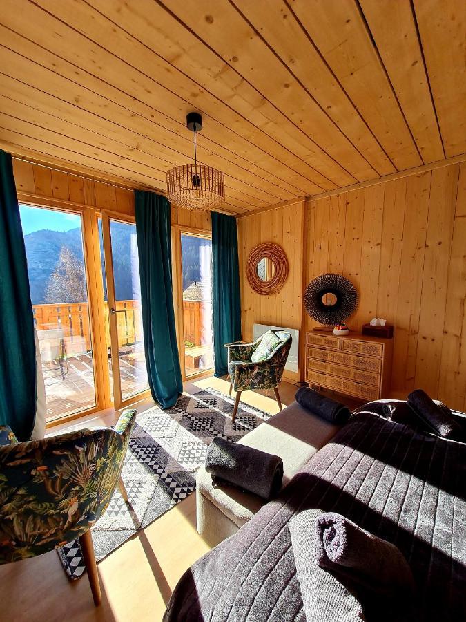 Le Chalet Du Blanc Spa Yoga Aillon-le-Jeune Exteriér fotografie