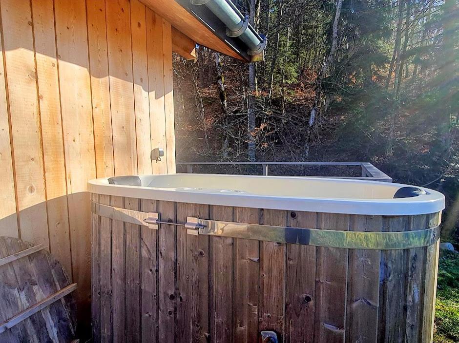 Le Chalet Du Blanc Spa Yoga Aillon-le-Jeune Exteriér fotografie