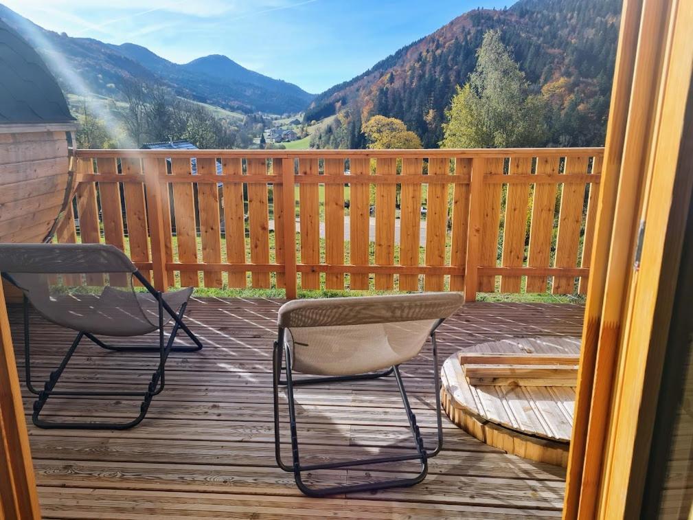 Le Chalet Du Blanc Spa Yoga Aillon-le-Jeune Exteriér fotografie