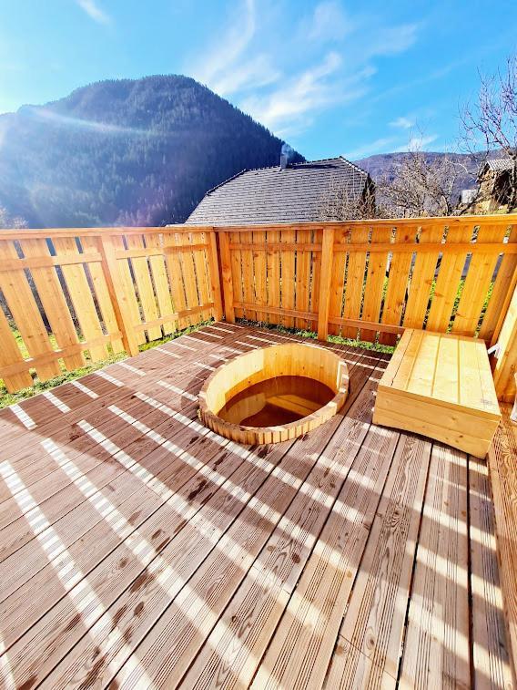 Le Chalet Du Blanc Spa Yoga Aillon-le-Jeune Exteriér fotografie