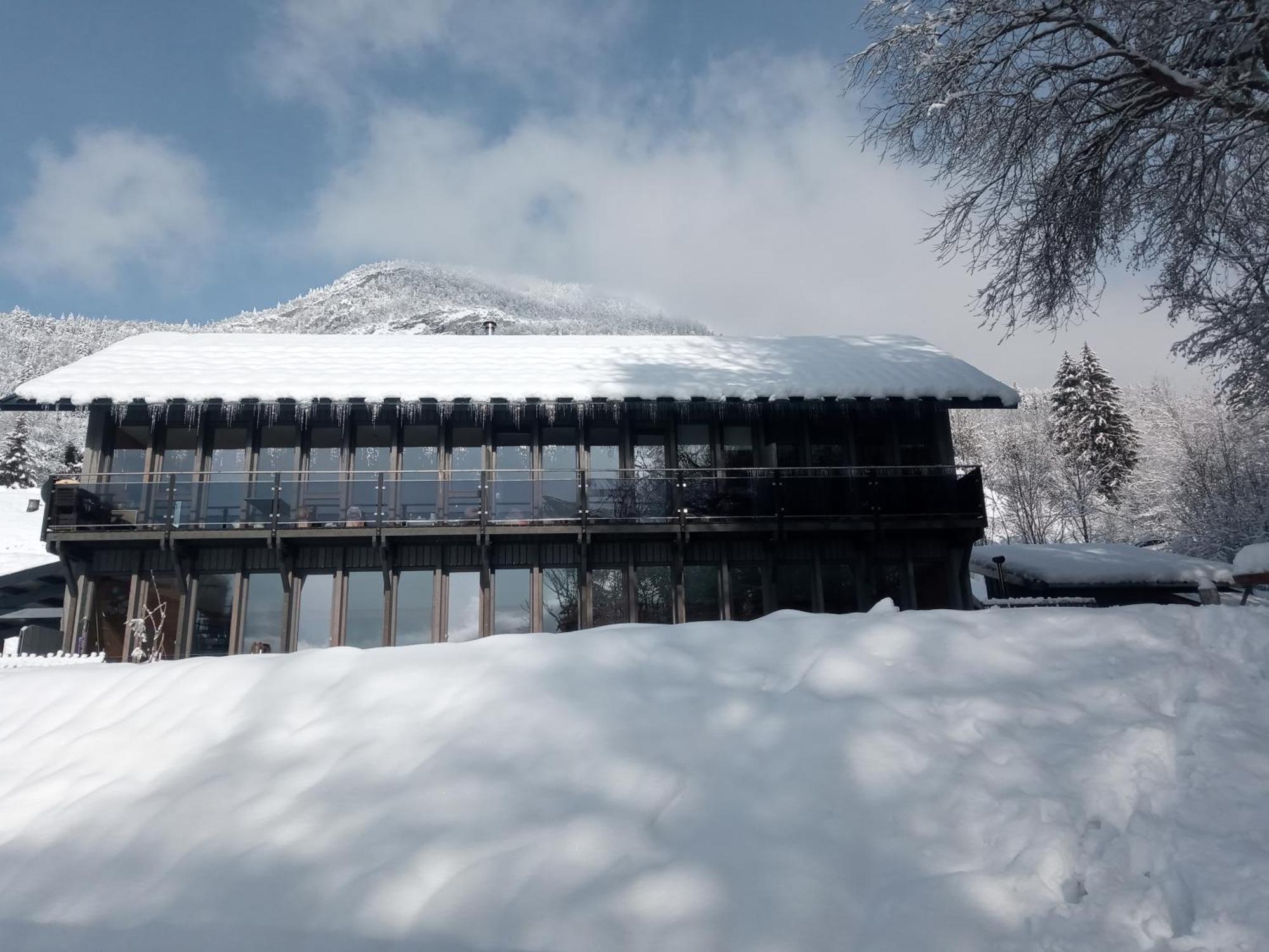 Le Chalet Du Blanc Spa Yoga Aillon-le-Jeune Exteriér fotografie