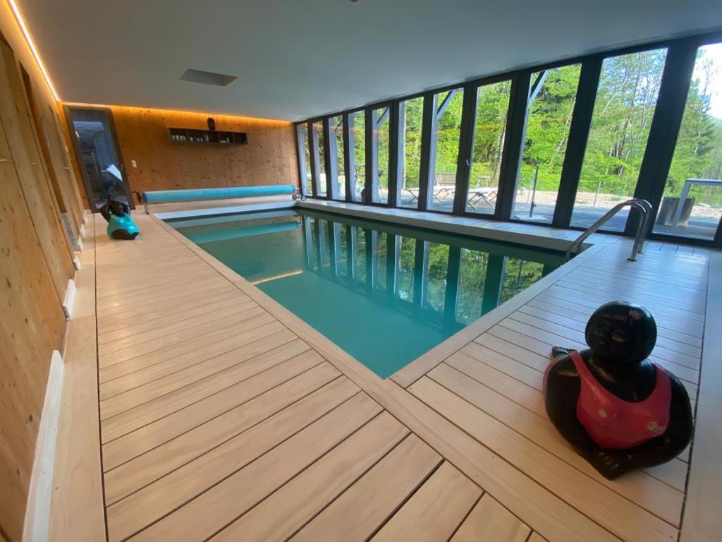 Le Chalet Du Blanc Spa Yoga Aillon-le-Jeune Exteriér fotografie